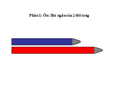 Bài giảng Mầm non Lớp Lá - Làm quen với Toán