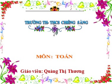 Bài giảng Toán Lớp 1 - Luyện tập (Trang 130) - Quàng Thị Thương