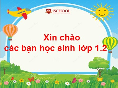 Bài giảng Toán Lớp 1 - Cộng, trừ các số tròn chục