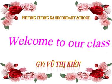 Bài giảng Tiếng Anh Lớp 6 - Review 1: Language - Vũ Thị Kiền