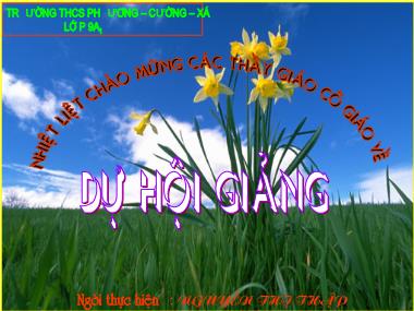 Bài giảng Toán Học Lớp 9 - Công thức nghiệm thu gọn - Nguyễn Thị Thập