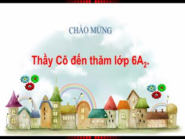 Bài giảng Toán Lớp 6 - Tiết 17-18. Bài 10: Số nguyên tố