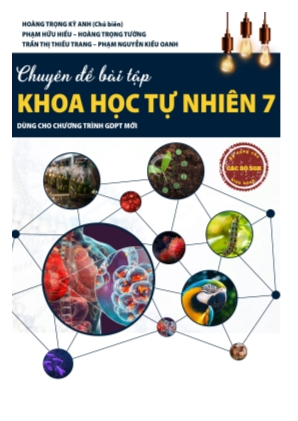 Bài tập KHTN Lớp 7 - Chuyên đề bài tập Khoa Học Tự Nhiên (dành cho chương trình mới)
