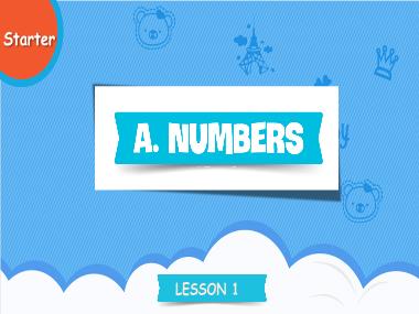 Bài giảng Tiếng Anh 3 Global Success - Unit Starter A - Lesson 1 (NH 2024-2025)(GV: Nguyễn Thị Mỹ Hiền)