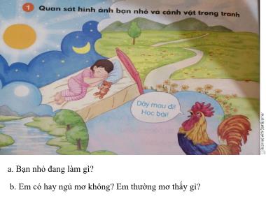 Bài giảng Tiếng Việt 1 KNTT - Bài 2: Trong giấc mơ buổi sáng (GV: Cao Thị Hảo)