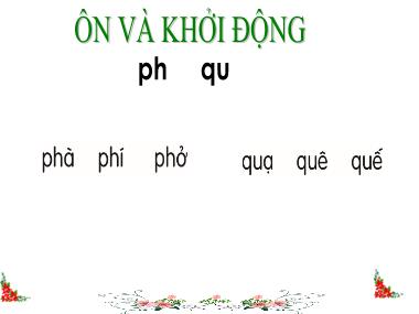 Bài giảng Tiếng Việt 1 KNTT - Bài 27: v và x (GV: Cao Thị Hảo)