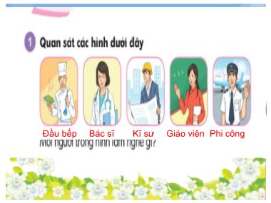 Bài giảng Tiếng Việt 1 KNTT - Bài 3: Lớn lên em làm gì? (GV: Cao Thị Hảo)