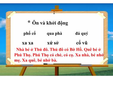 Bài giảng Tiếng Việt 1 KNTT - Bài 31: An ăn ân (GV: Cao Thị Hảo)
