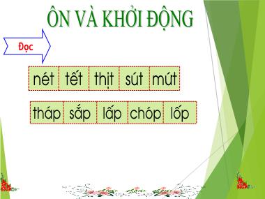 Bài giảng Tiếng Việt 1 KNTT - Bài 56: Ep êp ip up (GV: Cao Thị Hảo)