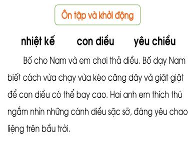 Bài giảng Tiếng Việt 1 KNTT - Bài 65: Ôn tập và Kể chuyện (GV: Cao Thị Hảo)