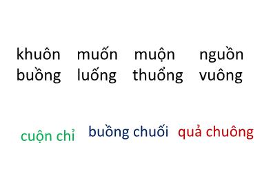 Bài giảng Tiếng Việt 1 KNTT - Bài 69: ươi ươu (GV: Cao Thị Hảo)