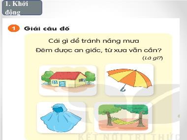 Bài giảng Tiếng Việt 1 KNTT - Chủ đề 2, Bài 6: Ngôi nhà (GV: Cao Thị Hảo)