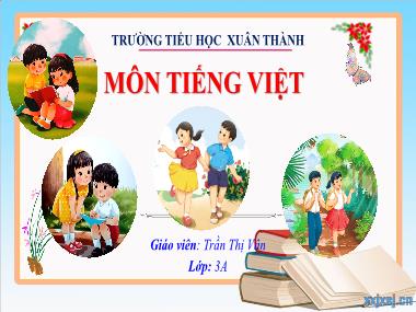 Bài giảng Tiếng Việt 3 - Bài: Đọc: Ngày gặp lại (Tiết 1)(NH 2024-2025)(GV: Trần Thị Vân)