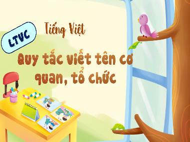 Bài giảng Tiếng Việt 4 KNTT - LTVC: Quy tắc viết tên cơ quan, tổ chức (GV: Cao Thị Kim Nga)