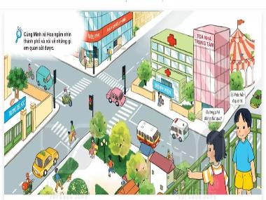 Bài giảng TNXH 1 - Bài 10: Cùng khám phá quang cảnh xung quanh (GV: Cao Thị Hảo)