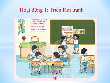 Bài giảng TNXH 1 - Bài 9: Ôn tập chủ đề Trường học (GV: Cao Thị Hảo)