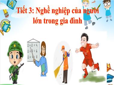 Bài giảng TNXH 2 - Bài 2, Tiết 3: Nghề nghiệp của người lớn trong gia đình (GV: Cao Thị Kim Nga)