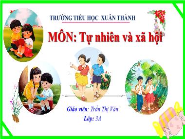 Bài giảng TNXH 3 - Chủ đề 1, Bài 1: Họ hàng và những ngày kỉ niệm của gia đình (Tiết 1)(NH 2023-2024)(GV: Trần Thị Vân)