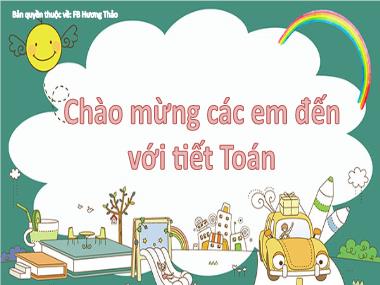 Bài giảng Toán 2 - Bài 11: Phép trừ (qua 10) trong phạm vi 20 (GV: Cao Thị Hảo)