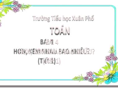 Bài giảng Toán 2 - Bài 4: Hơn, kém nhau bao nhiêu? (Tiết 1)(GV: Cao Thị Hồng Hạnh)