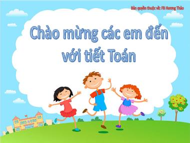 Bài giảng Toán 2 - Bài 9: Bài toán về thêm bớt một số đơn vị (GV: Cao Thị Hảo)