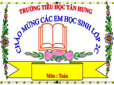 Bài giảng Toán 2 KNTT Tập 2 - Chủ đề 8, Bài 37: Phép nhân (GV: Cao Thị Kim Nga)