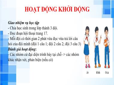 Bài giảng Tin học 6 (Kết nối tri thức) - Chủ đề 2: Mạng máy tính và Internet - Bài 4: Mạng máy tính